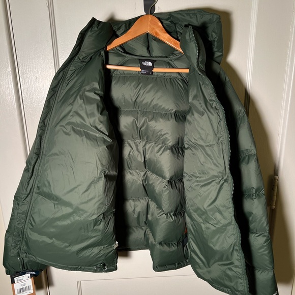 Northface Hydrenalite 600 Pine Needle Green Hooded Puffer Jacket Men’s Large NWT - Picture 7 of 8